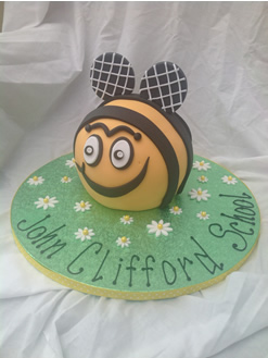 Bee Birthday Cake